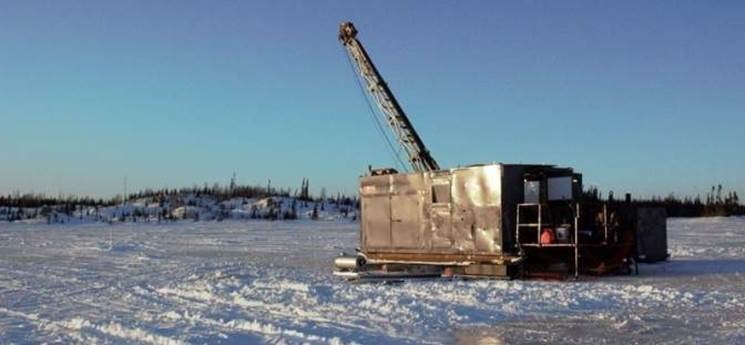 Drilling at Frotet project, Quebec