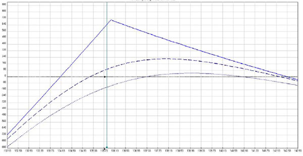 Profitability graph for the Nov. expiration (11/19/10)