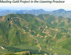 Maoling Gold Project, Liaoning Province