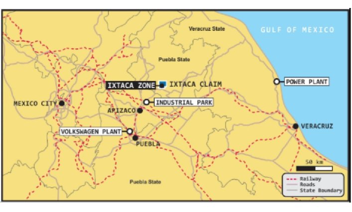 Almaden project map