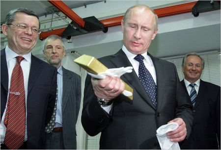 putin gold