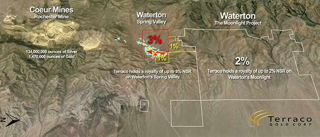 Terraco map