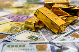 Gold and dollars