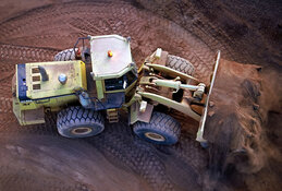 Gold Mining Tractor